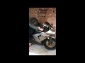 2005 ZX-10R First start after valve adjustment and retainer swap