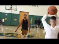 Steph Curry *EXCLUSIVE* NBA Workout with game speed drills