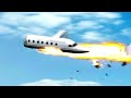 Proteus Airlines Flight 706/Cessna 177RG F-GAJE - Crash Animation