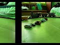 Stop motion bus crash