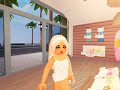 ⋅˚₊‧  my MORNING ROUTINE! (grwm, cooking, coffee, shopping) | berry avenue roleplay #roblox #роблокс
