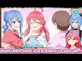 MiComet Tee-tee Moment That DIDN'T Happen (Hoshimachi Suisei & Sakura Miko / Hololive) [Eng Subs]