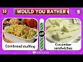 Would You Rather...? ☕ | Winter Vs Summer Food Edition 🍨