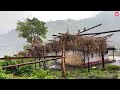 Heavy Rainfall in the Mountain Villages After a Long Time-Rain Video with Local Looks