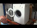 How to Replace washing machine door lock with no screws Bosch, Neff & Siemens