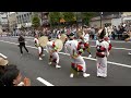 阿波おどり Kasumiren: Dancing at the Horikiri Sweet Flag Festival 6/9/2024 HorikiriShobuen, Tokyo,Japan