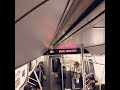 R160 (C) Train via Broadway - Lafayette announcement