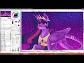 [Re-draw] Twilight's Rule .:Speedpaint:. (MLP)