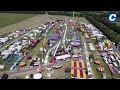 Drone footage of The Hoppings on Newcastle's Town Moor