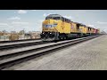 Long Heavy Freight Train to L.A. | Train Sim World 4 Antelope Valley