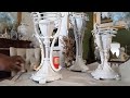 BEAUTIFUL DIY GOLD # WHITE CANDLE HOLDERS TRYOUT