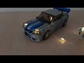 Lego Nissan Skyline with BACKLIGHT