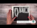 How to Use Dies to Make a Creative Swinging Card