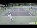 can a 5.0 NTRP male beat a 1 singles player from a D1 college? [Mark vs Nadiia Part 1]