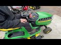 How to start and operate a John Deere D140 tractor