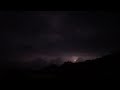 Lightning storm in the distance near Ipatinga MG Brazil