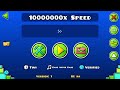 How to make 100000x speed in Geometry Dash