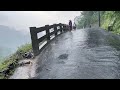 Beautiful rain in indonesian village||ambience rain in village||very relaxing