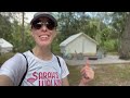 Staycations By Sarah: Timberline Glamping Tampa at Hillsborough River State Park | Thonotosassa