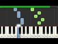 🎹 CÓMO tocar BELLA y BESTIA SON - Piano Tutorial (FÁCIL)  - Canciones para Aprender Piano # 003
