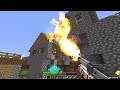 MINECRAFT HOW MOBS ESCAPE FROM HELL'S PRISON HOW TO PLAY - SKELETON ZOMBIE CREEPER ENDERMAN My Craft