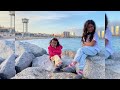 Te mostramos la PLAYA más ANTIGUA de BARCELONA, LA BARCELONETA | SISTERS LEO Y LIS