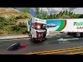 Reckless driving, tragic serial car accident 7# BeamNG.drive 4K video