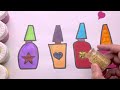 How to draw Makeup 💅🏻| Nail Polish Drawing & Painting for Kids, Toddlers | Easy Drawings