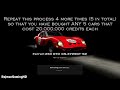 Gran Turismo 6 - Easy 50,000,000 Credits GLITCH