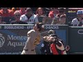 Tyler Rogers Slider Gets Strikeout on Ball That Hits Batter | SF Giants vs San Diego Padres