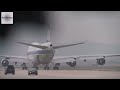 Air Force One Boeing 747 Takes-off at Osan Air Base, Korea.