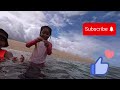 Lunch And Swimming With Madieson On Diyo Island, Samar Island, PH