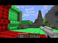 JJ and Mikey VILLAGE JJ's Coca Cola Flood VS Mikey's Mountain Dew Flood - in Minecraft (Maizen)
