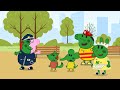 Zombie Apocalypse, Zombie Appears Let's Run Away Peppa & George Pig🧟‍♀️ | Peppa Pig Funny Animation