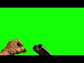 Doom 2 Super Shotgun Animations Green Screen (Integer Scaled)