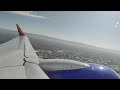 southwest airlines pushback taxi and take off.