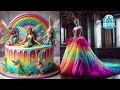 Unique Cakes with matching luxury gown||Choose your birthday month[Part 1]#gift#choosebox#lena#lisa