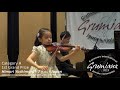 Himari YOSHIMURA - 7 yo Japan - 1st Grand Prize - Grumiaux Competition 2019 - Paganini Caprice n° 13