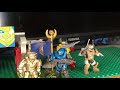 Mega Construx stop motion,The Golden Warrior