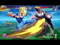 DBFZ - Del(Blue Vegeta/Android 21/SSJ Goku) vs Muzan(Kefla/Cell/Jiren)