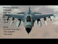 F-16 Voice Warning System/Alarms