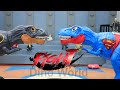 MEGA Indoraptor VS Indominus Rex! Jurassic World Dinosaurs Collection Battle | Dino World