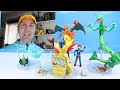 Pokemon Select Fancy Action Figures Dragon Types & Typhlosion Squirrels Jazwares Series Review