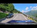 Driving over the Klausen Pass, Switzerland, 20. July 2024