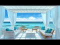 Beach Cafe Ambience - Bossa Nova Jazz Music & Ocean Waves Sounds For Stress Relief, Deep Focus