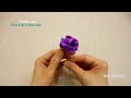 DIY Ribbon Flowers - How to Make Ribbon Roses - Amazing Ribbon Flower Trick -Easy Making with Needle