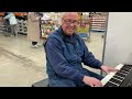 Benny Hill Theme (Yakety Sax) on Roland Piano at Costco