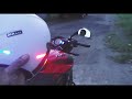 Bike Helmet with Light || Wireless Motorcycle Helmet Brake Indicators Light ||