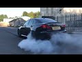 LEXUS ISF MINI BURNOUT