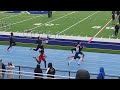 Freshman Anthony Brittingham runs 22.62 in  200 prelims at Pioneer Athletic Conference Championship